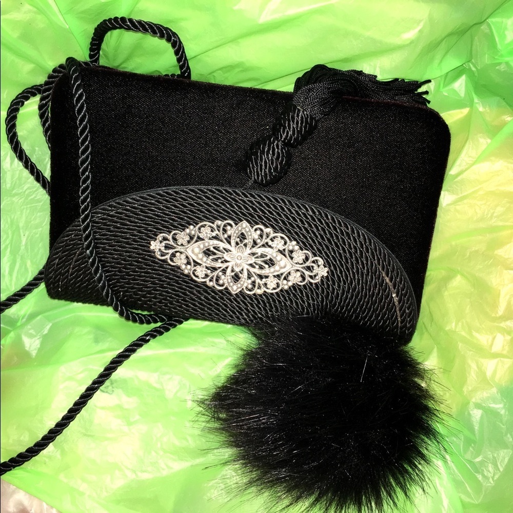 Ann Taylor purse, REDUCED. velvet. Small